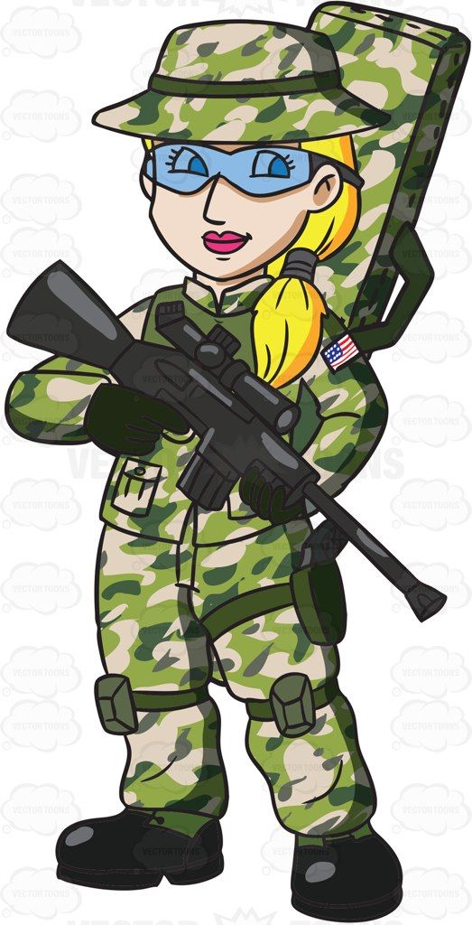Military Sniper Coloring Pages