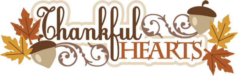 Thanksgiving blessings clipart 