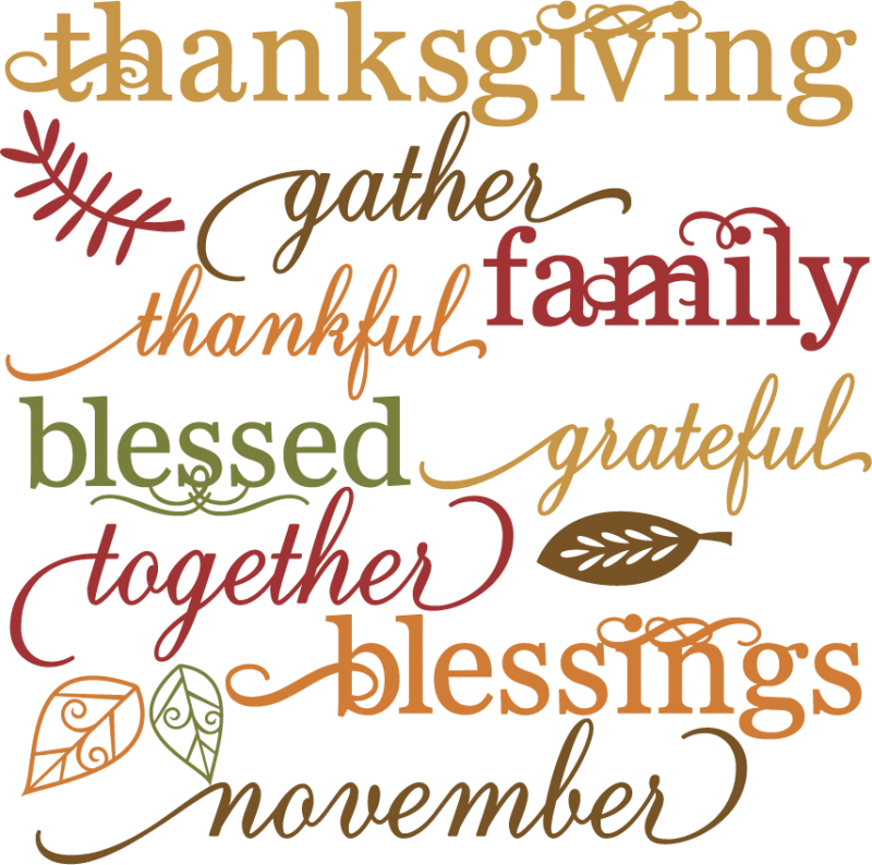 Free clipart thanksgiving blessings 