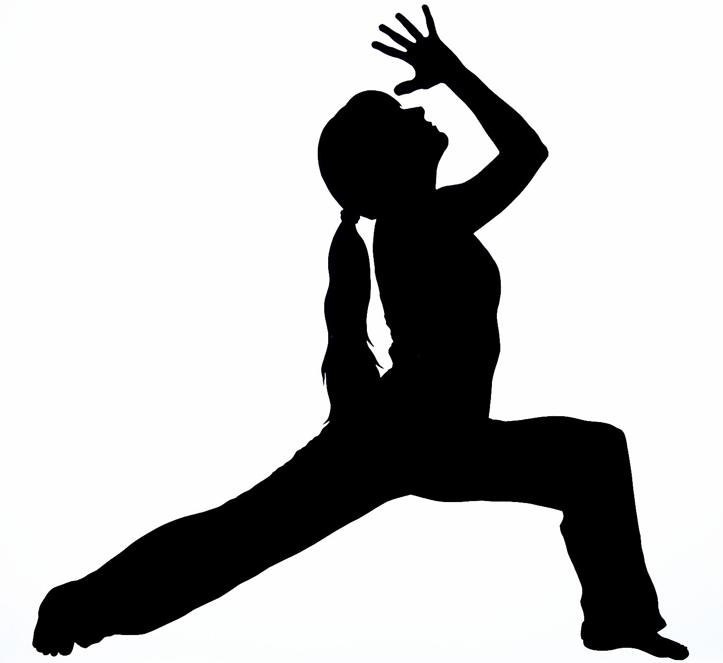 Yoga Silhouette Clipart 