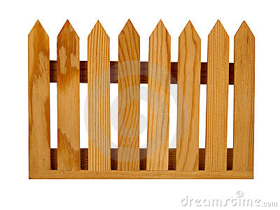 Picket fence clipart free 