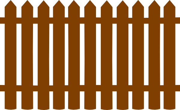 Wood Fence Clipart 