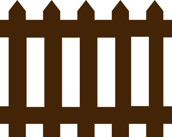Wood Fence Clipart 