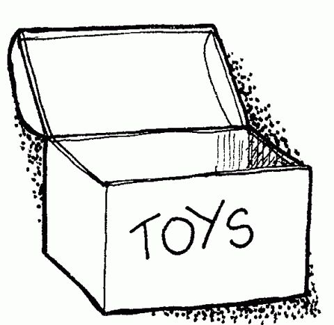 Toy Box Clipart 
