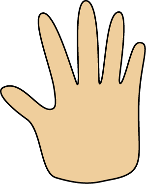 Back Of Hand Clipart 