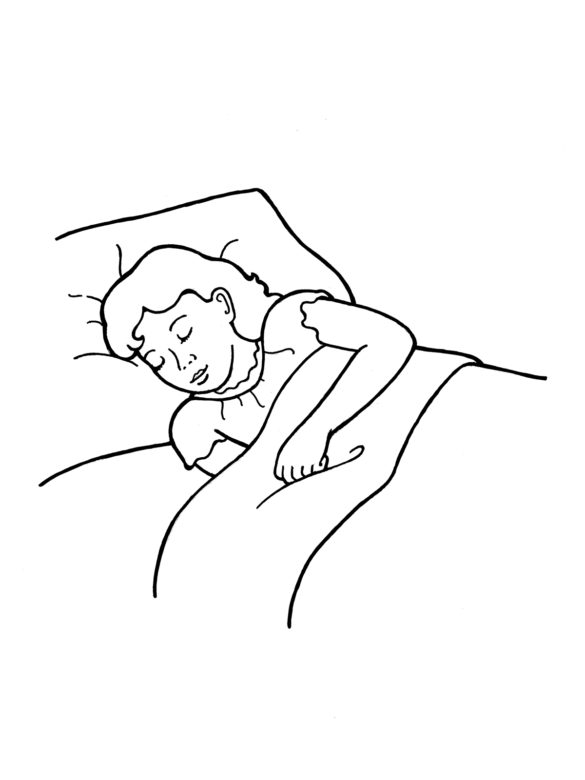 Free Sleeping Clipart Black And White Download Free Sleeping Clipart