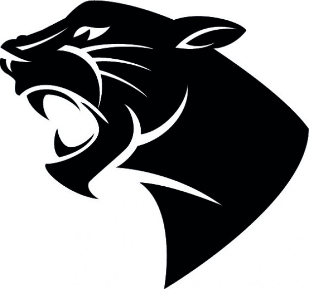Free Panther Head Clipart Image 