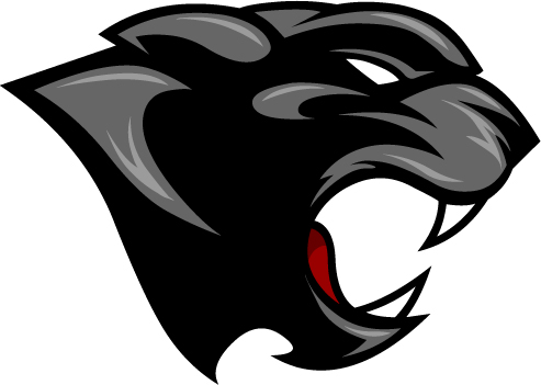 Panther head clip art 