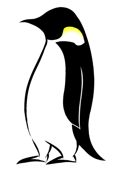 emperor penguin drawing easy - Clip Art Library