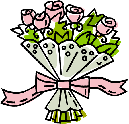 Roses Bouquet Valentine&Day Clipart 