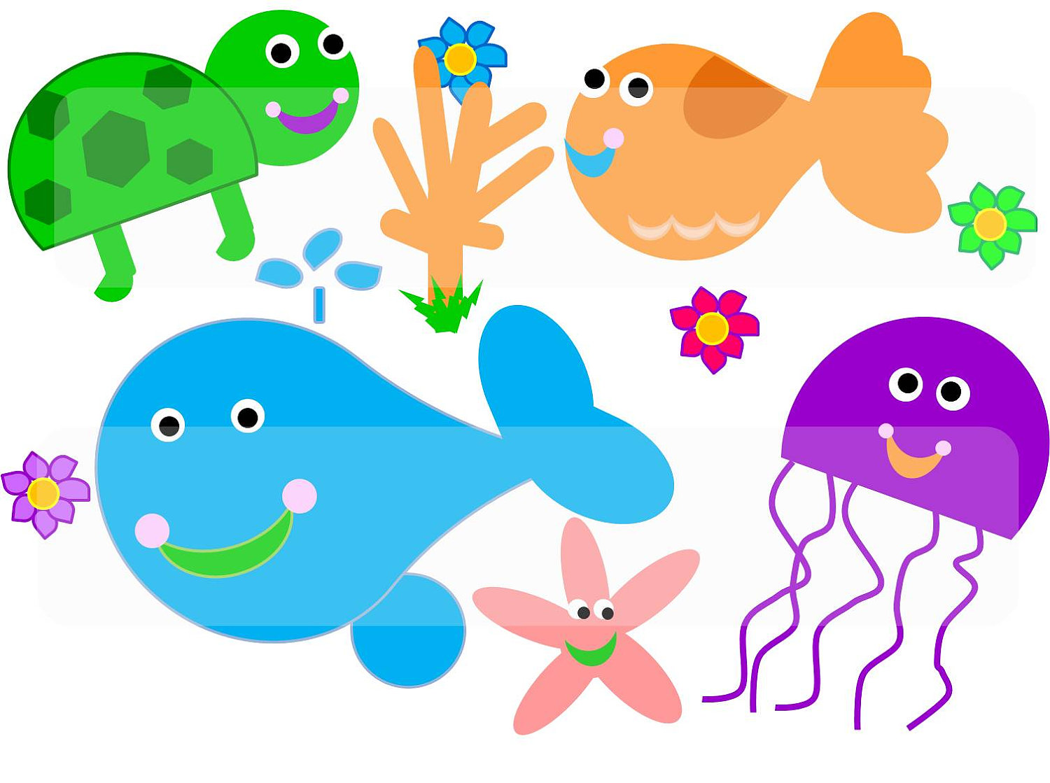 Free Ocean Animal Cliparts, Download Free Ocean Animal Cliparts png