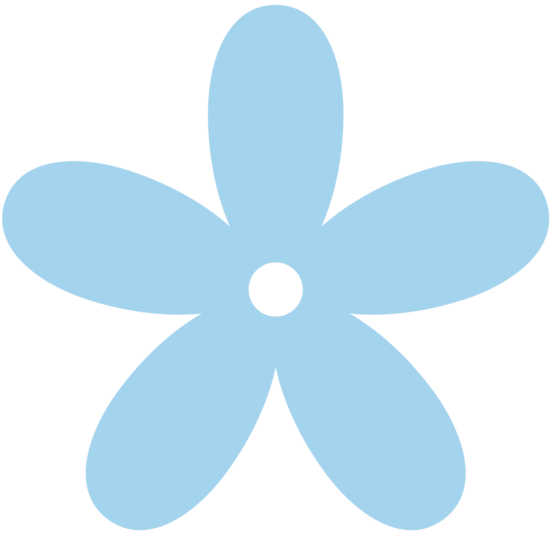 Blue Flower Clipart Clipart 