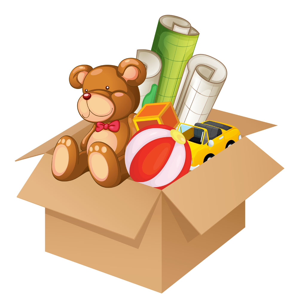 Toy drive clipart 