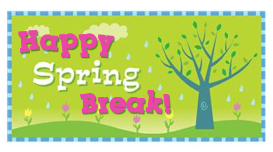 Happy spring break clipart 