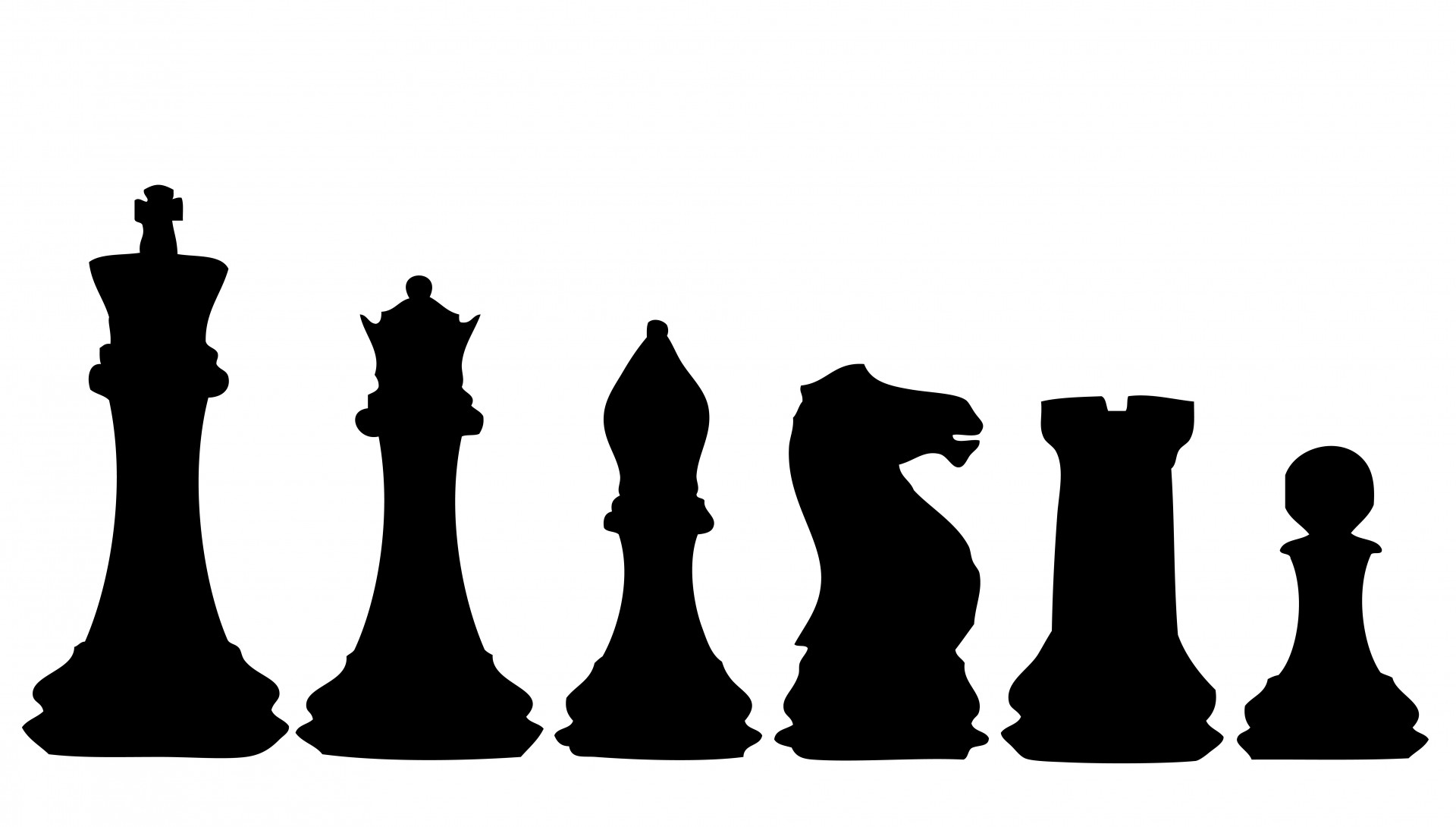 Black chess clipart 