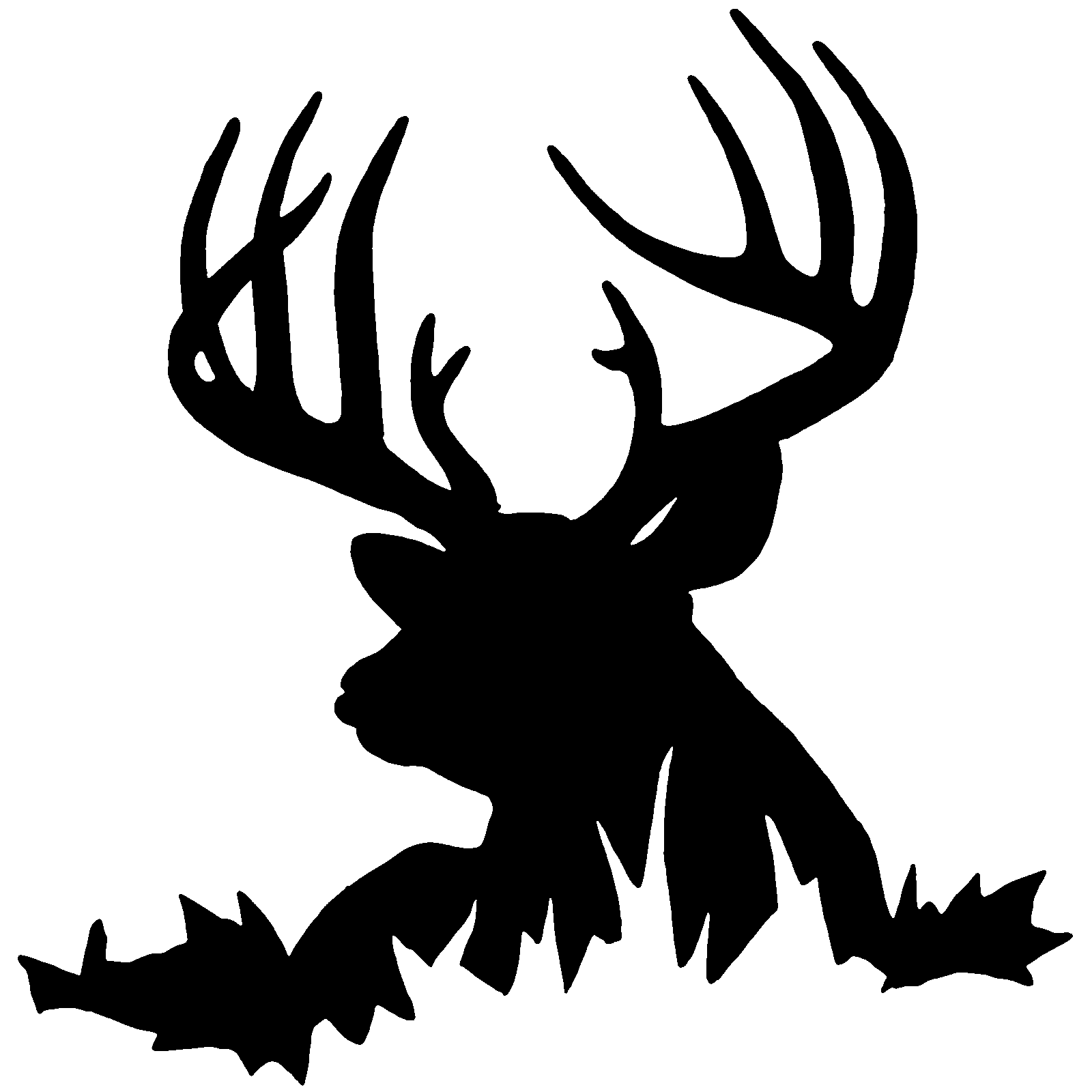 Whitetail Deer Tracks Clip Art 98295 