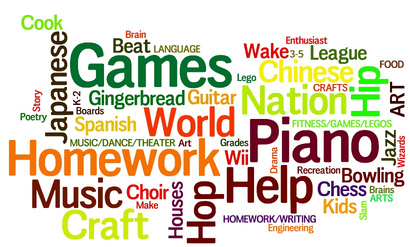 Co Curricular Activities Chart Clip Art Library