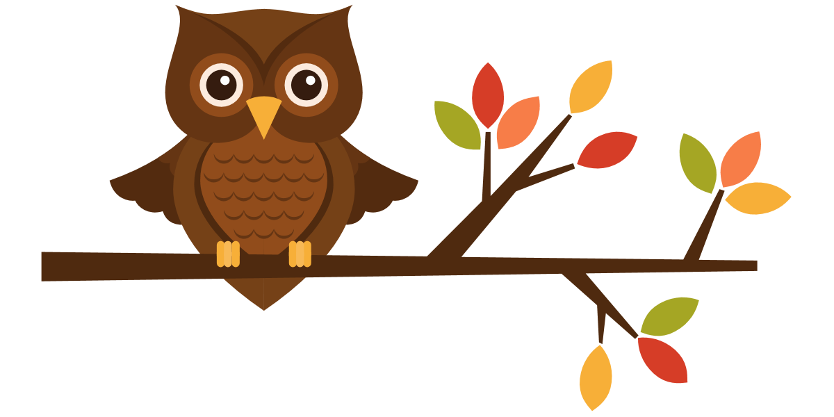 Autumn Owl Clipart 