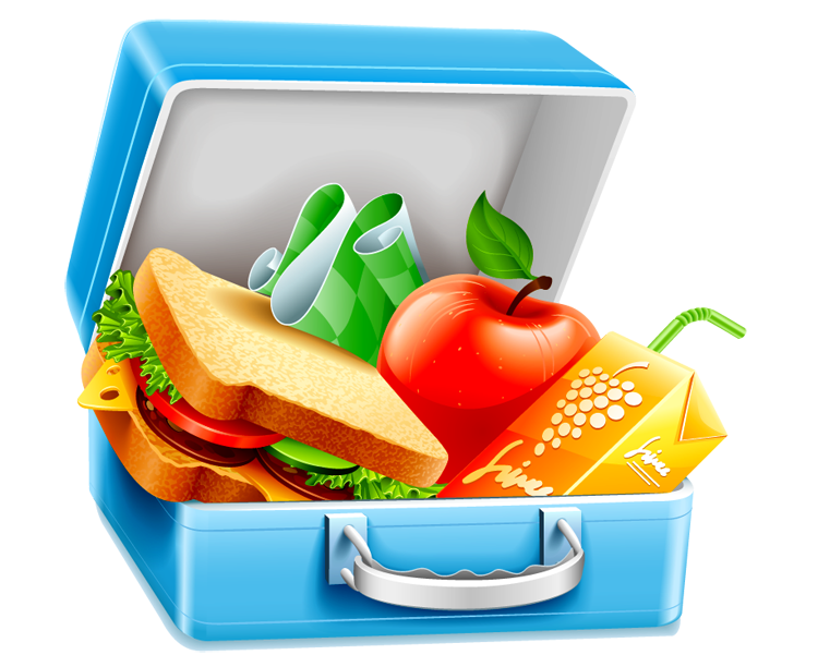 Lunch and snack clipart 