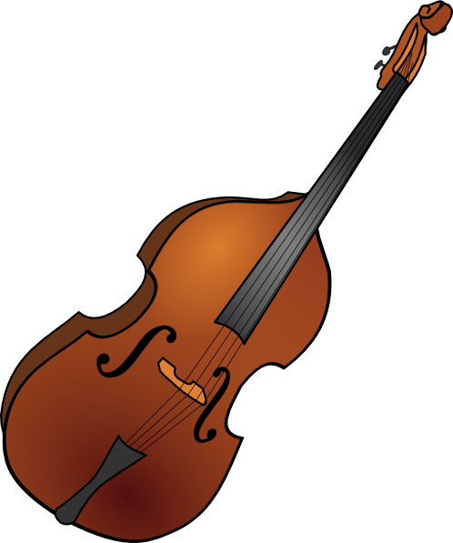 Cartoon String Instruments Clipart 
