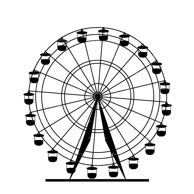 Ferris Wheel Clipart 