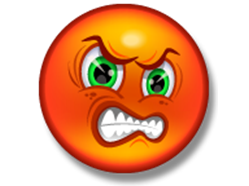 Really Angry Face Clipart 
