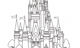 Disney world castle free clipart 