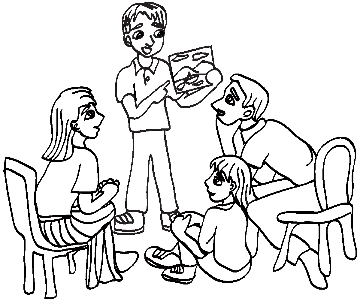 Working Family Clipart 