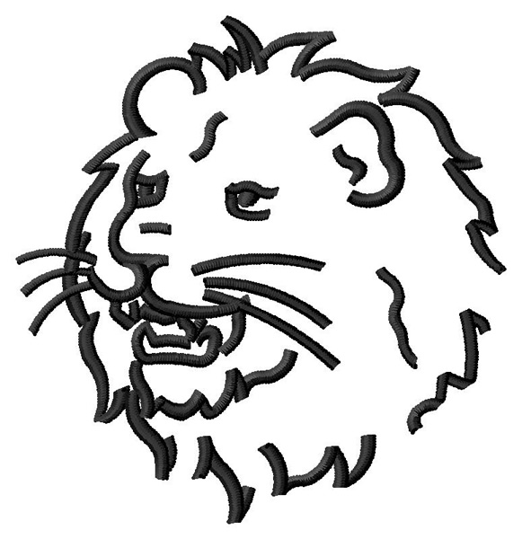 Lion Outline 