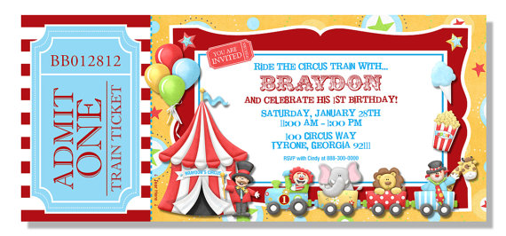 Circus tickets clipart 