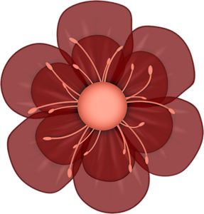 Free Maroon Flower Cliparts, Download Free Maroon Flower Cliparts png