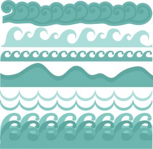 Free Wave Border Cliparts, Download Free Wave Border Cliparts png