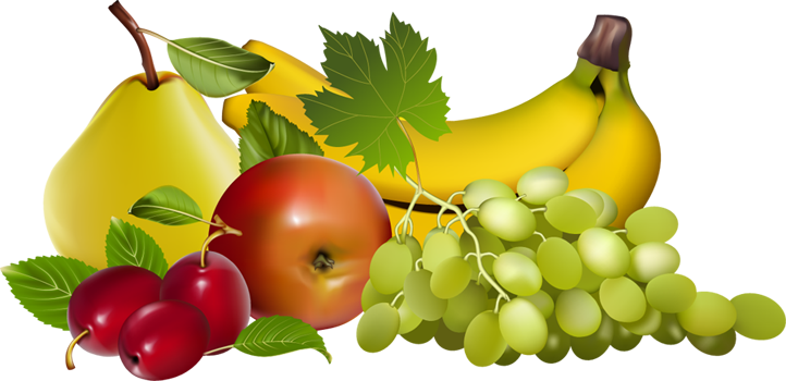 Fruits in clipart 