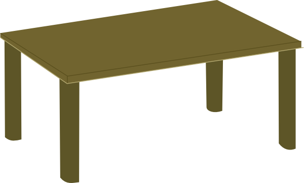 Dining Table Clipart 
