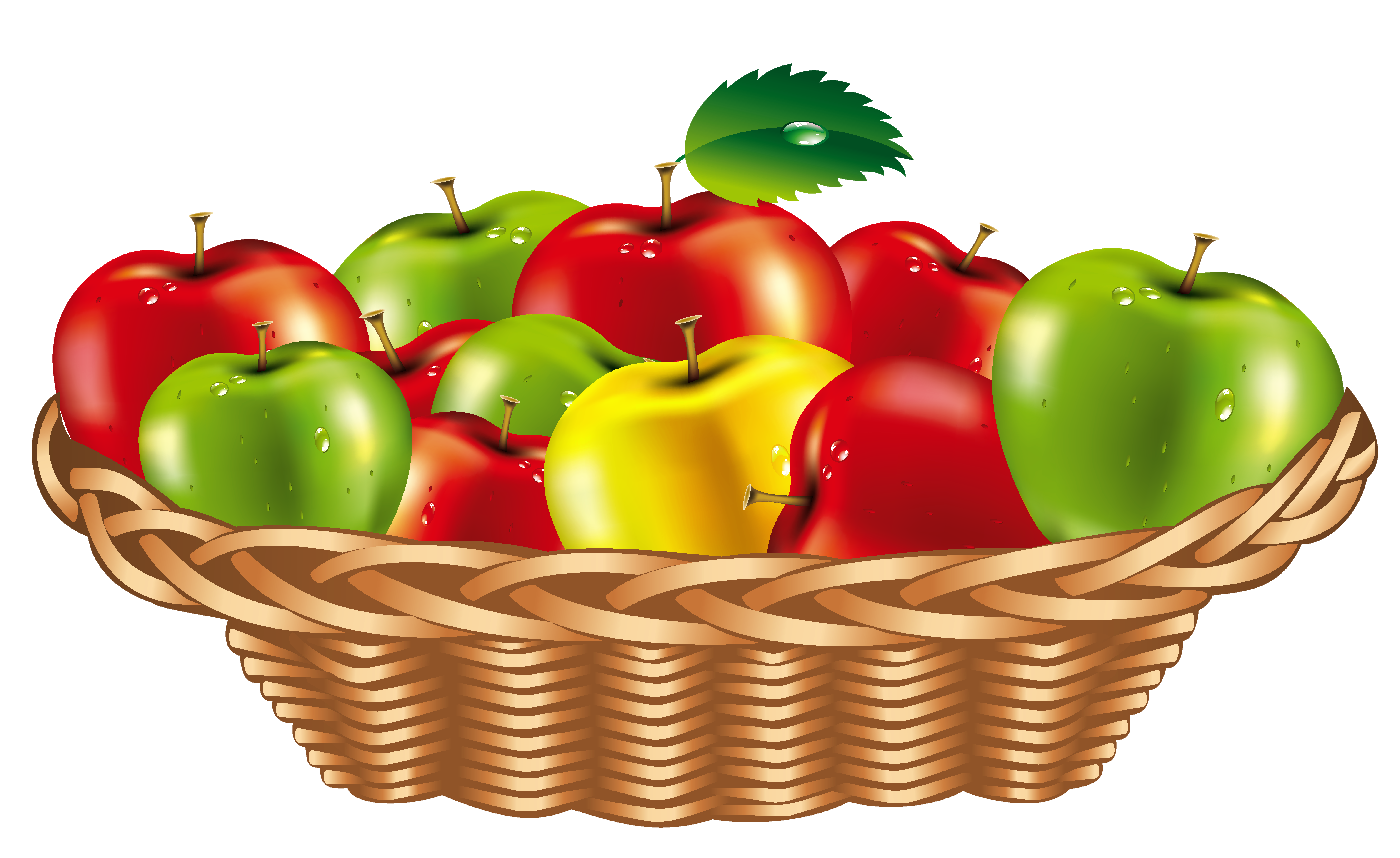 Fruit Basket PNG Clipart 
