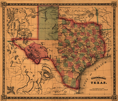 Free clipart map of texas 