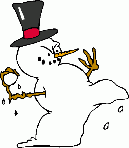 Cute Christmas Snowmen Clipart 