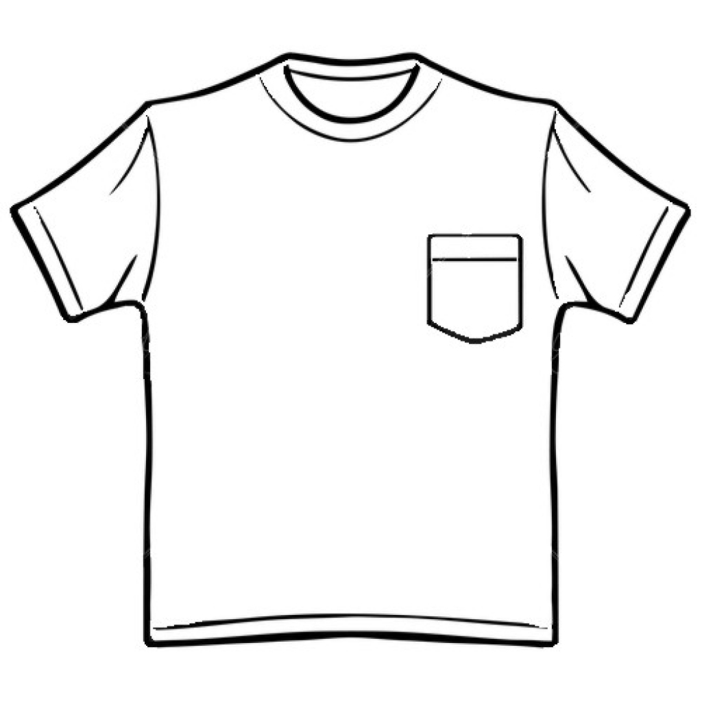 T Shirt Clipart White Malayhaidir