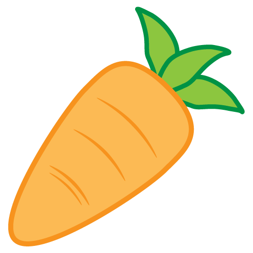 Carrot clipart no background 