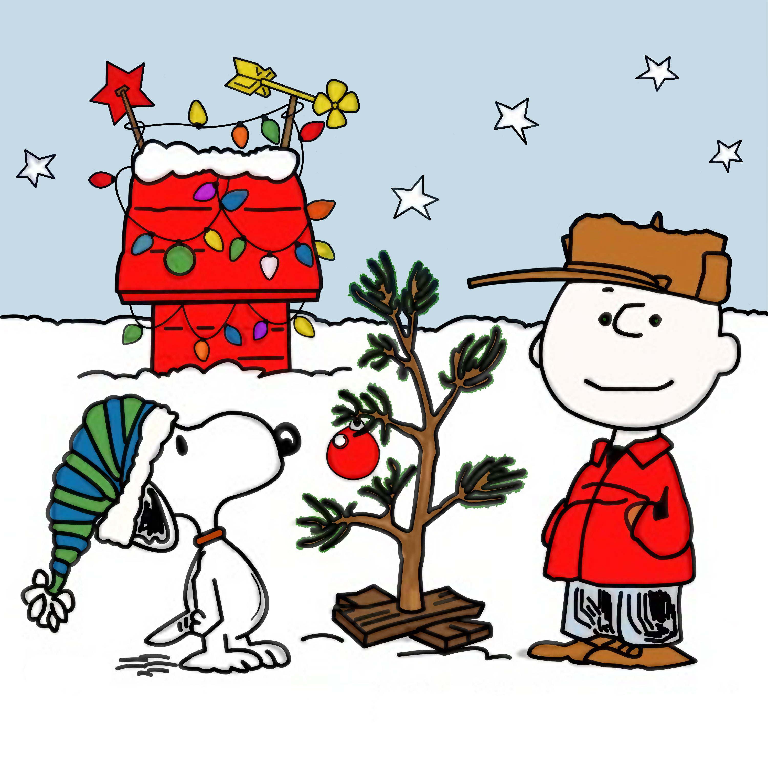 Christmas drawing, Christmas Snoopy christmas, Snoopy christmas Charlie bro...