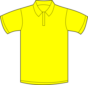 Yellow Polo Shirt Clip Art at Clker