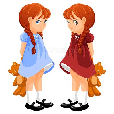 Twin Girls Clipart Clip Art Library