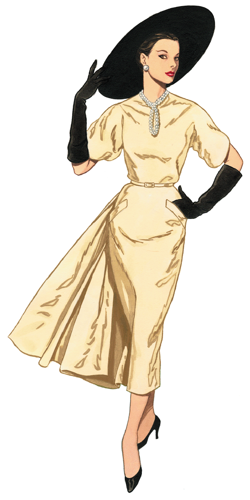 Free 50s Fashion Cliparts, Download Free Clip Art, Free Clip Art on