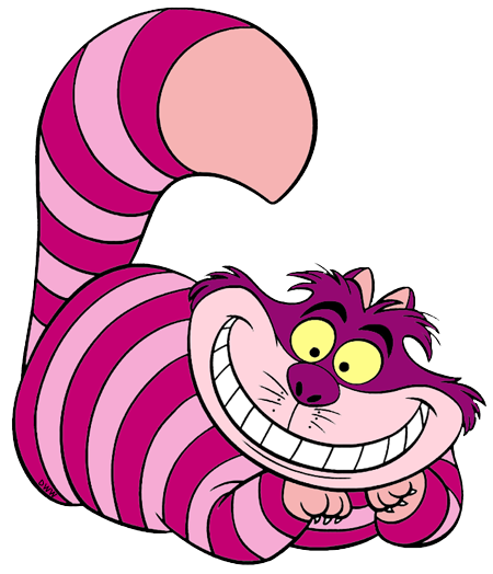 The Cheshire Cat Clip Art Image