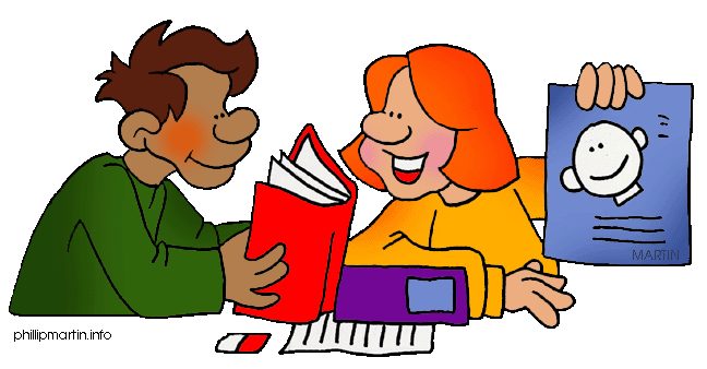 Share work with partner clipart