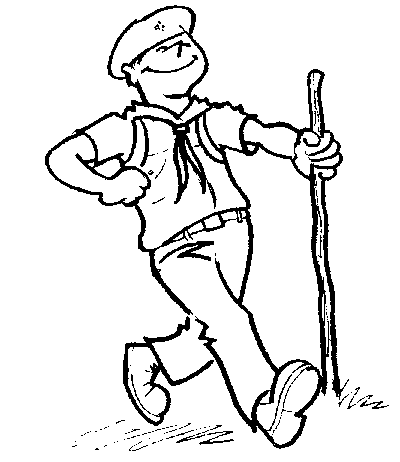 Hiking Guide Clipart