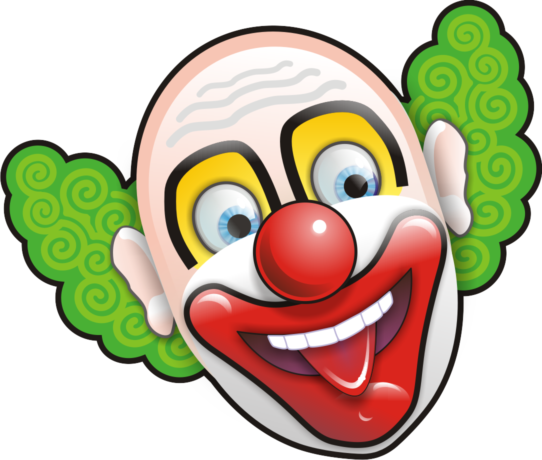 Printable Clown Face