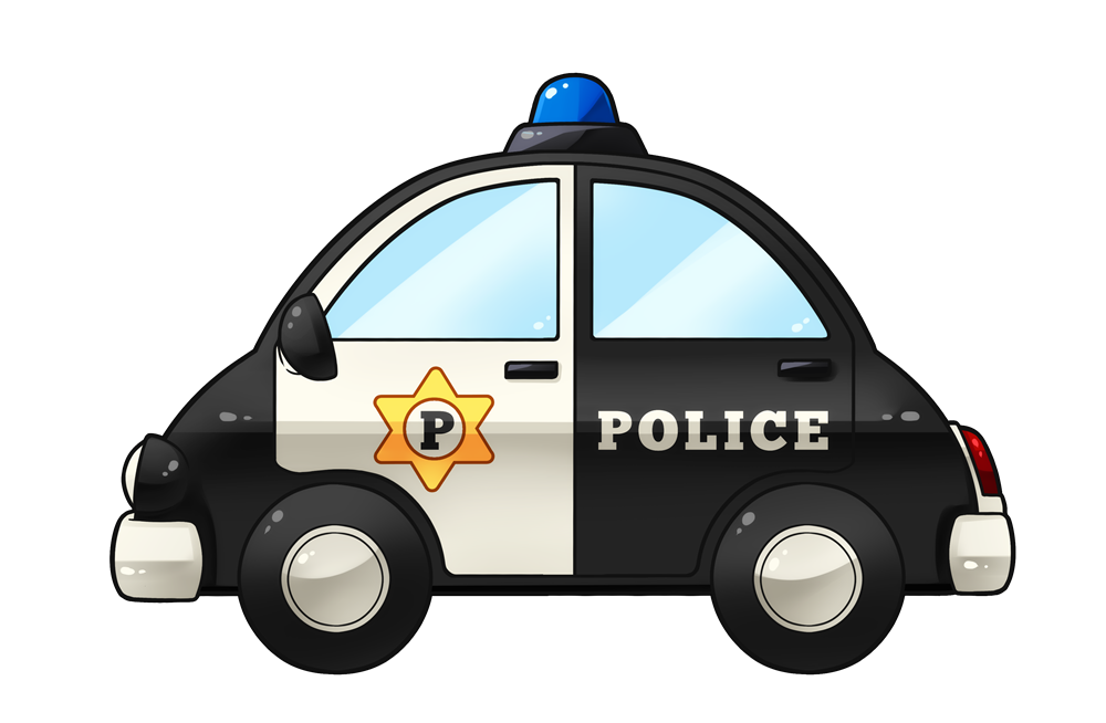 Police Car Clip Art 2 to Download