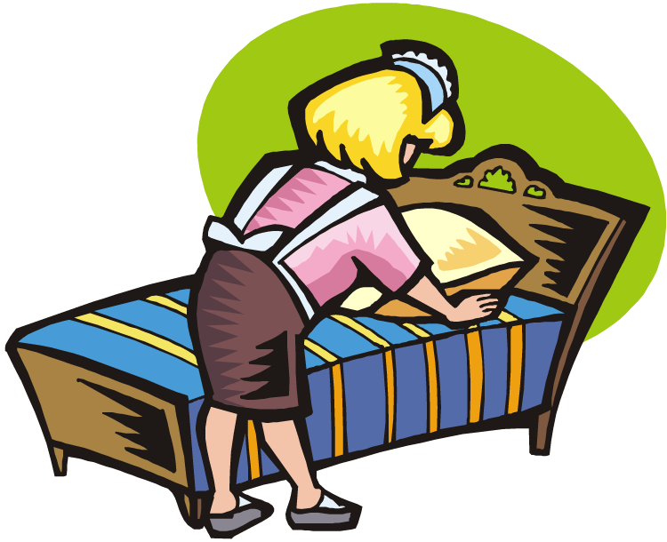 Make My Bed Clipart