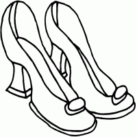 Girls Shoes Clipart